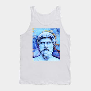 Plutarch Portrait | Plutarch Artwork | Plutarch Painting 14 Tank Top